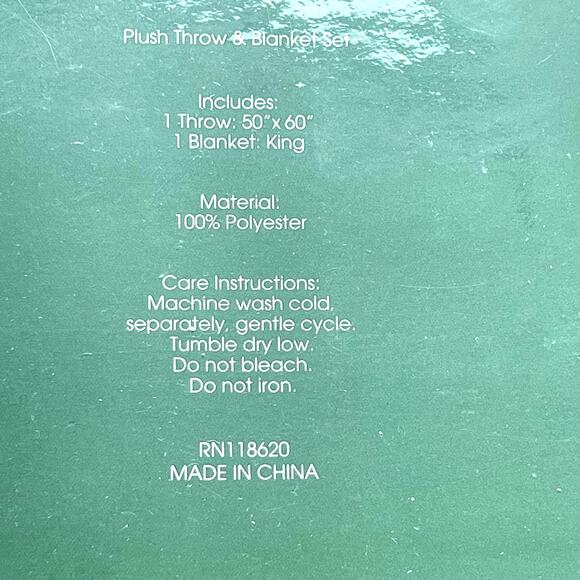 Jeffrey Banks Home Scottish Terrier Tartan Plaid king soft blanket - Picture 3 of 7